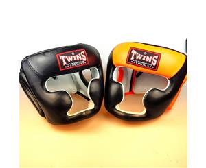 TWINS SPECIAL HEAD GUARD FULL FACE HGL-3 MUAY MMA THAI BOXING SPARRING