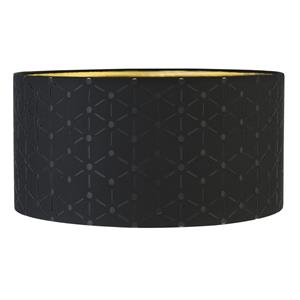 Verve Design Black And Gold Dusk Patterned Lamp Shade