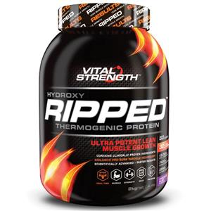 VitalStrength Hydroxy Ripped Workout Protein Powder 2Kg Chocolate