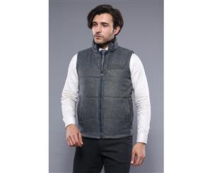 Wessi Slimfit Two Sided Green Waistcoat