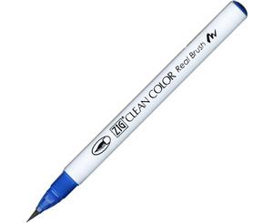 ZIG Kuretake Clean Colour Real Brush Pen 034 Dull Blue