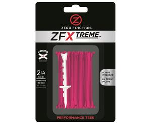 Zero Friction ZFXtreme Tees 40 Pack 2.75 Inch Pink
