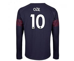 2018-2019 Arsenal Puma Away Long Sleeve Shirt (Ozil 10)