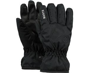 Barts Boys Basic Ski Water Resistant Warm Winter Gloves - Black
