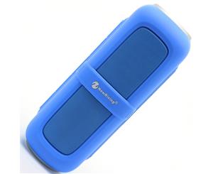 Bluetooth V2.1 Portable Stereo Speaker Water Resistant Usb Tf Fm Blue