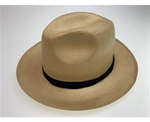 Boutique Men's Fine Straw Panama Luxury Premium Brim Hat