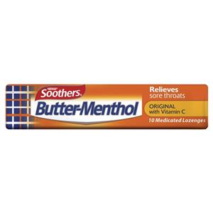 Butter-Menthol 10 Lozenges