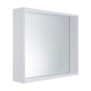 Cibo Design 600 x 600mm White Frame Mirror