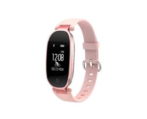Classic Touch Screen Activity Tracker with HR Monitor G-Sensor GPS Sports Mode and More Functions - Rose Gold