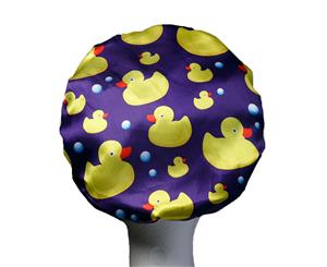 Dilly's Collections Luxury Microfibre Shower Cap - Ducks