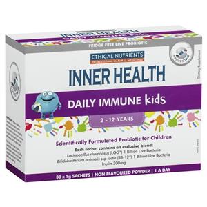 Ethical Nutrients Inner Health Daily Immune Kids Sachets 30x1g
