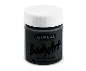 Global Body Art 45ml Jar Facepaint - Black