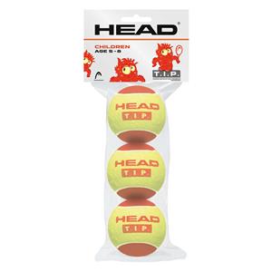 Head T.I.P. Red 3 Ball Pack Yellow / Red