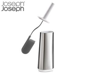 Joseph Joseph Flex Toilet Brush w/ Slim Holder- Stainless Steel