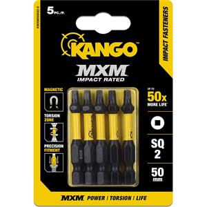 Kango 50mm SQ2 Impact MXM Fasteners - 5 Pack