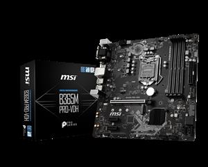 MSI B365M PRO-VDH Intel B365 S1151/4xDDR4/1xPCIEx16/HDMI/DVI/D-Sub/M.2/Micro ATX Motherbaord