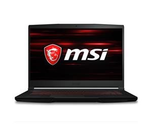 MSI GF63 9SC GTX 1650 Gaming Laptop 15.6" FHD Intel i5-9300H 8GB 512GB PCIe NVMe SSD GTX 1650 4GB Graphics Win10Home 64bit 2yr warranty - Singlelight