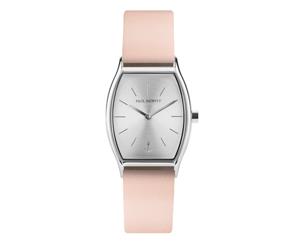 Paul Hewitt Modern Edge Silver Case Silver Sunray Dial Nude Leather Strap