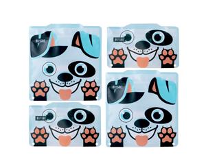 Russbe Reusable Snack and Sandwich Bags Set 4 - Dog