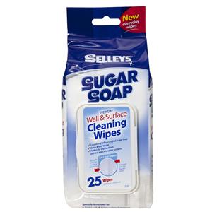 Selleys Sugar Soap Wipes - 25 Pack