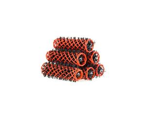 Swiss Hair Roller Red Coral 16mm 6pk