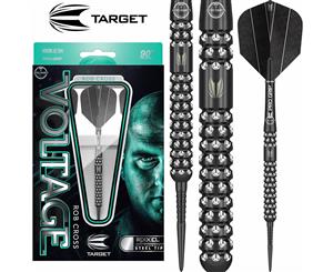 Target - Rob Cross Pixel Grip Darts - Steel Tip - 90% Tungsten - 21g 23g 25g