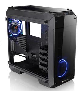 Thermaltake View 71 Riing LED Blue Fan (CA-1I7-00F1WN-00) Tempered Glass Full Tower Case