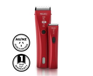 Wahl Professional Bellina & Bella Combo (Red) Clipper Trimmer All In One Blade