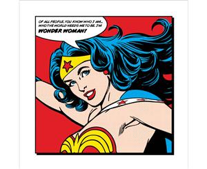Wonder Woman - Of All People Art Print