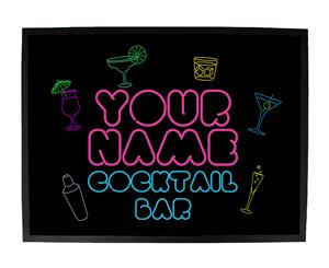 your name cocktail bar - Funny Novelty Birthday doormat floor mat floormat