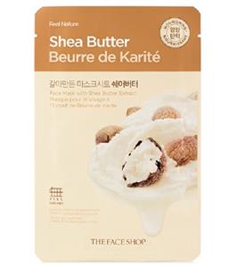5 x The Face Shop Real Nature #Shea Butter Sheet Mask