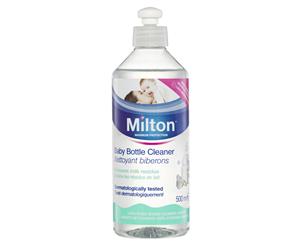 500ml Milton Baby Bottle/Breast Pumps Cleaner Solution Removes Milk Residue