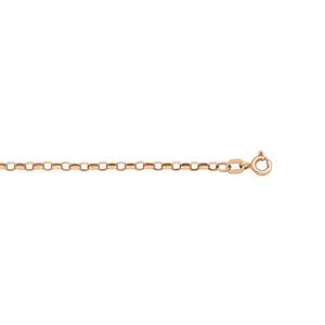 9ct Rose Gold 50cm Belcher Chain
