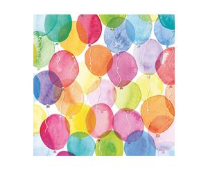 Ambiente 3 Ply Paper Napkins Aquarell Balloons
