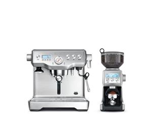 Breville Dual Boiler Espresso Coffee Machine BEP920BSS w Grinder BES920 + BCG820