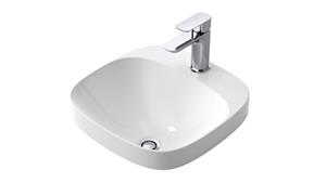 Caroma Moon 420mm Countertop Basin without Tap Hole
