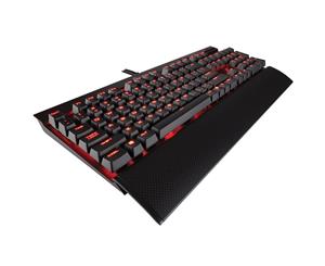 Corsair K70 LUX Mechanical Gaming Keyboard Red LED Backlit Cherry MX Red CH-9101020-NA