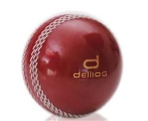 Dellios POLY Cricket ball Official size - Red