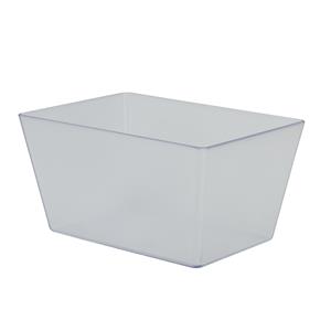 Flexi Storage 135 x 72 x 94mm Clear Tray Shelf Plastic Tub