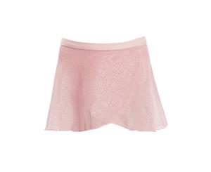 Glitter Wrap Skirt - Child - Ballet Pink