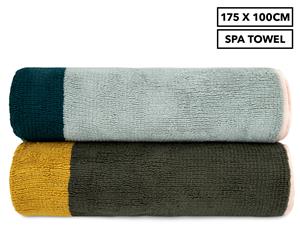 Istoria Home Hazel Spa Towel 2-Pack - Forest