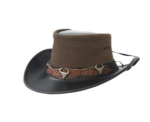 Jacaru 1079 Rodeo Western Hats - Brown