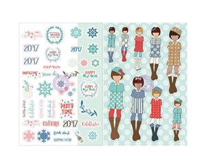Julie Nutting Planner Monthly Stickers 2/Pkg-January