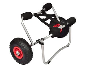 Kayak Trolley Aluminium Collapsible Canoe Carrier Transport Cart Dolly