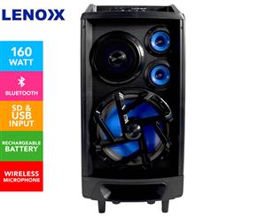 Lenoxx 160W Bluetooth Speaker w/ Microphone