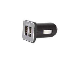 Moshi Revolt Duo Dual Port Hight Output USB Car Charger - WITH Lightning Cable