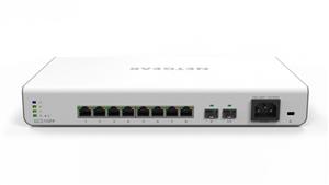 Netgear Insight Managed 8 Port Gigabit Ethernet High-Power PoE Plus Smart Cloud Switch