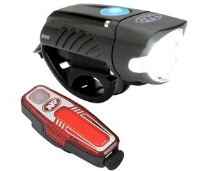 Nite Rider Swift 500 + Sabre 80 USB Bike Light Set