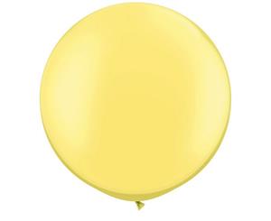 Qualatex 5 Inch Plain Latex Party Balloons (Pack Of 100) (48 Colours) (Pearl Lemon) - SG4570