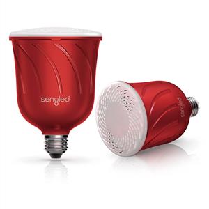 Sengled Pulse Smart LED Light And JBL Bluetooth Music Speaker Kit - E27 Red